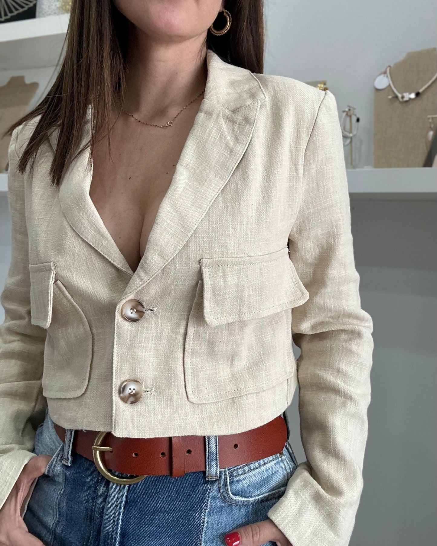 Linen Jacket