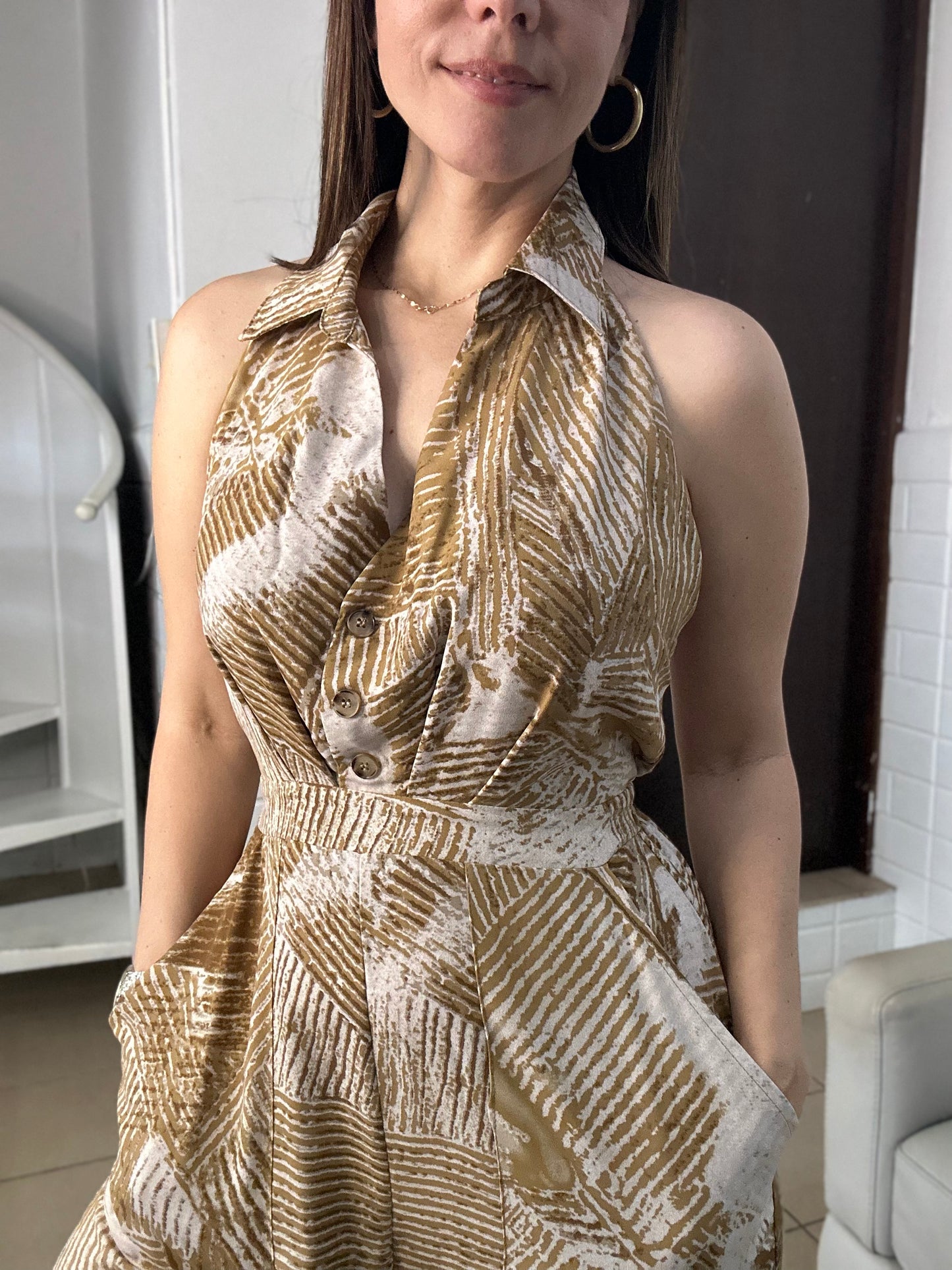 Halter Backless