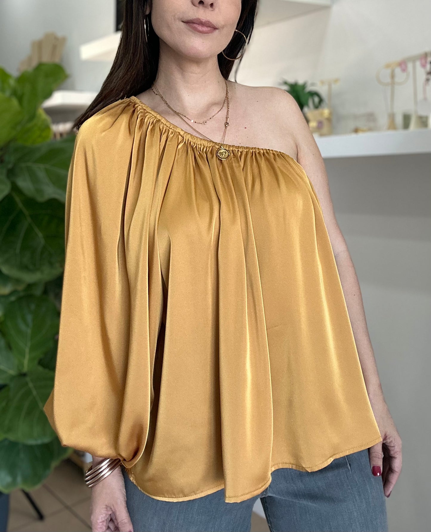 Soft Satin Top