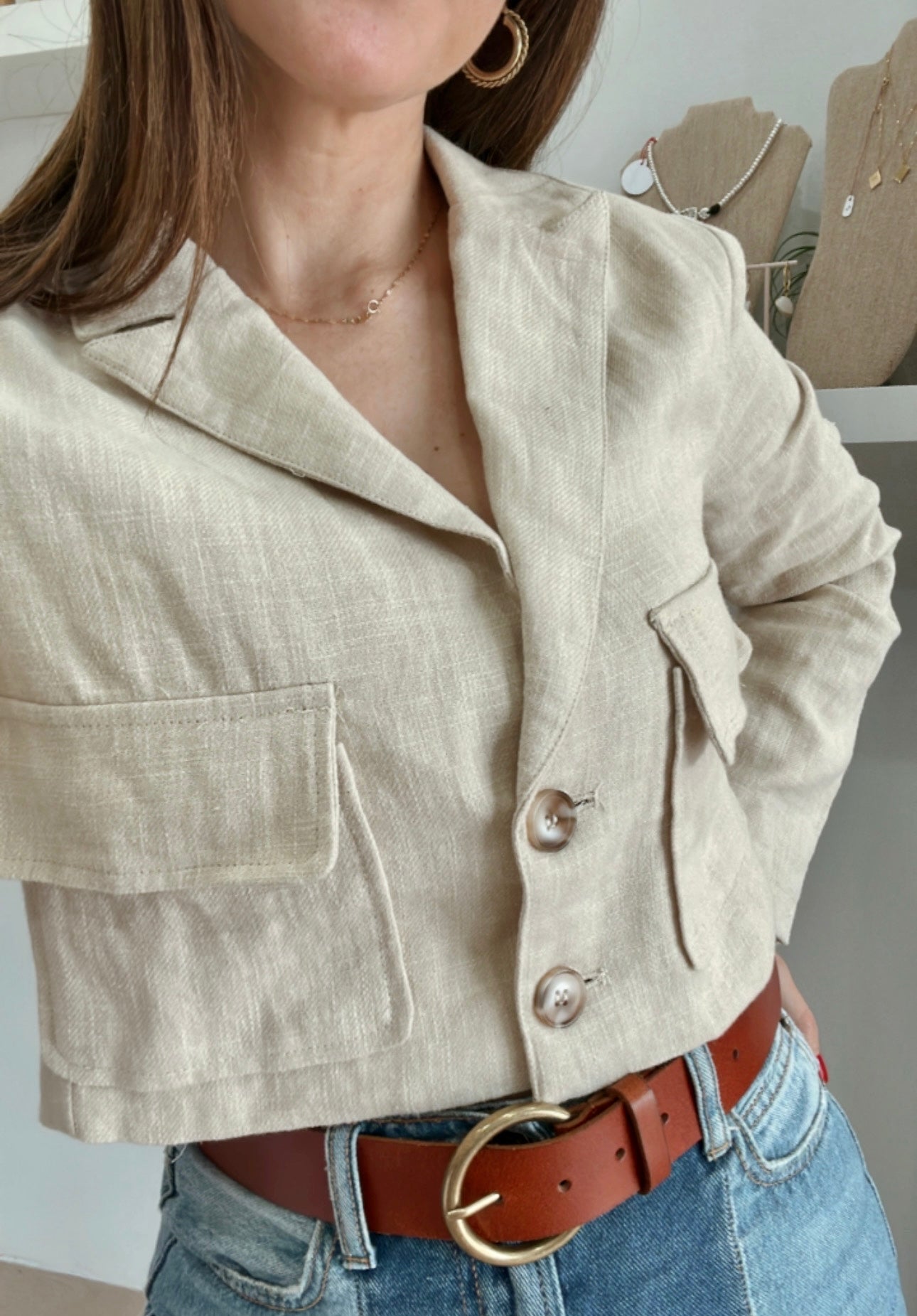 Linen Jacket