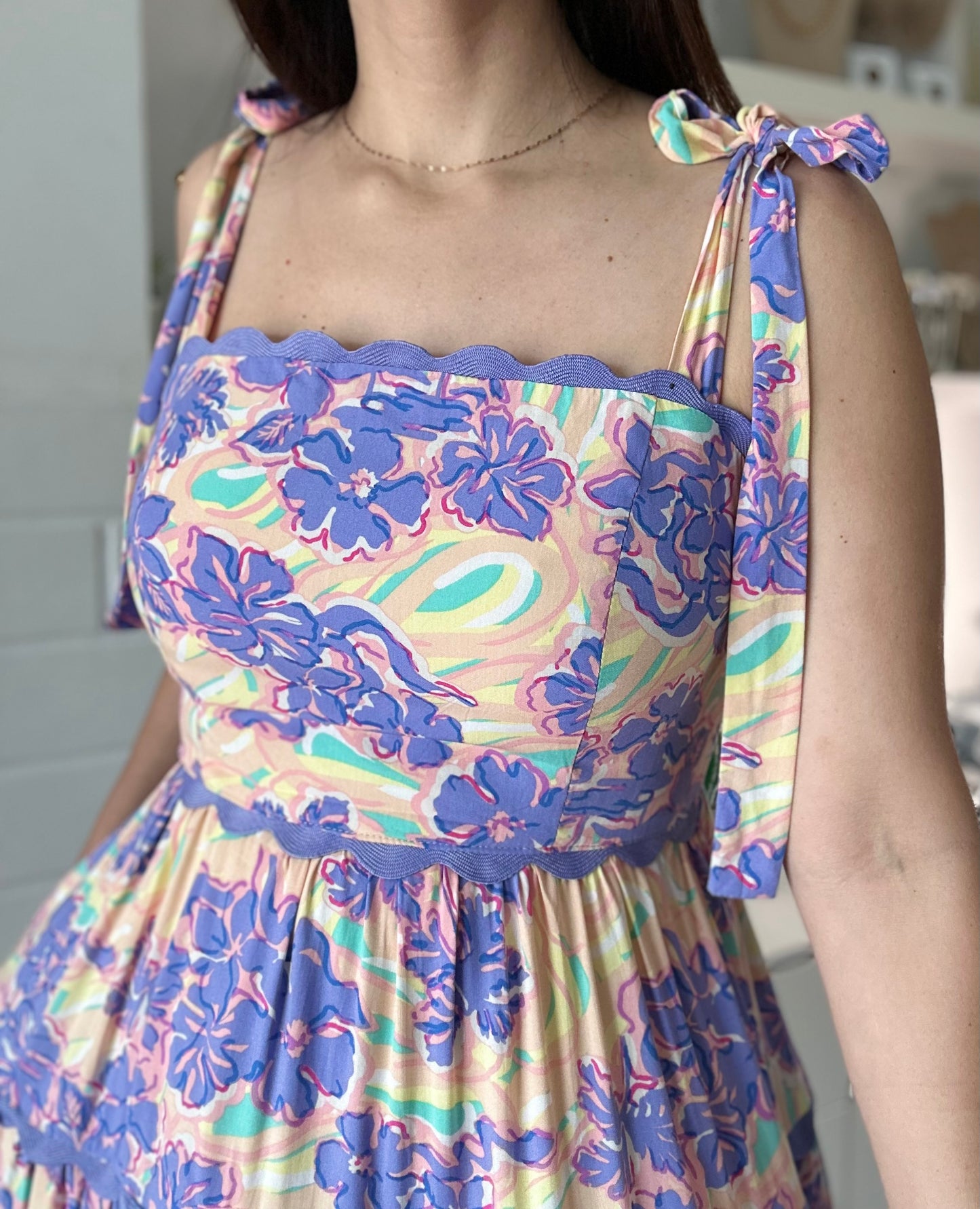 Print Short Dress
