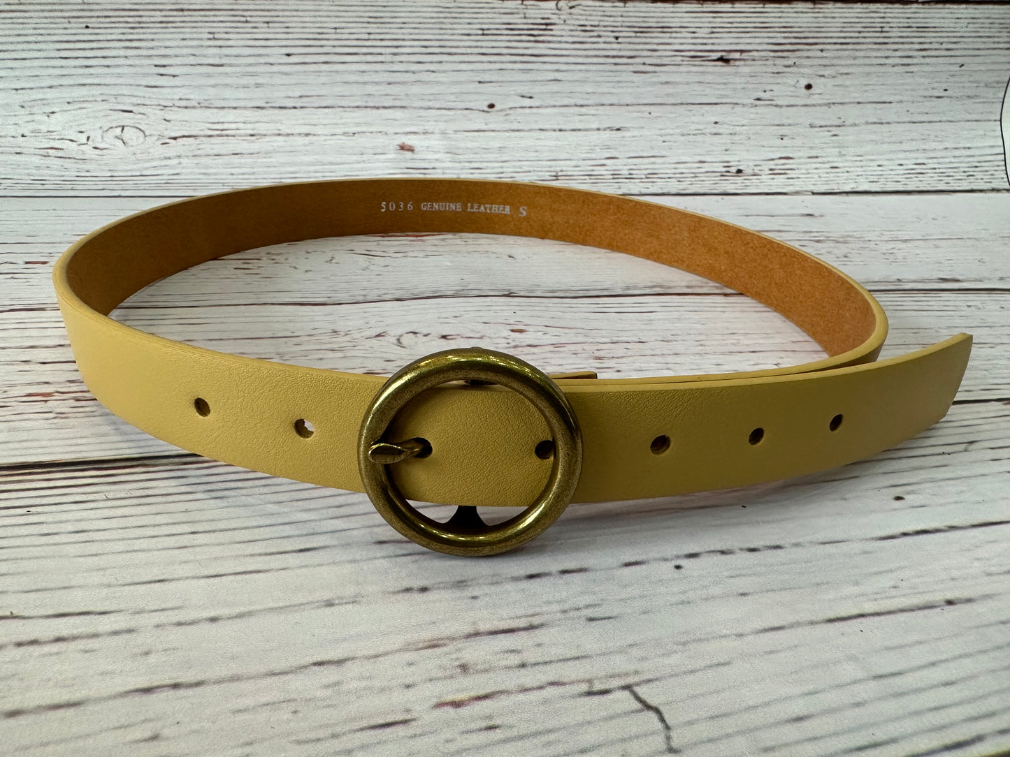 Soft Yellow Belt
