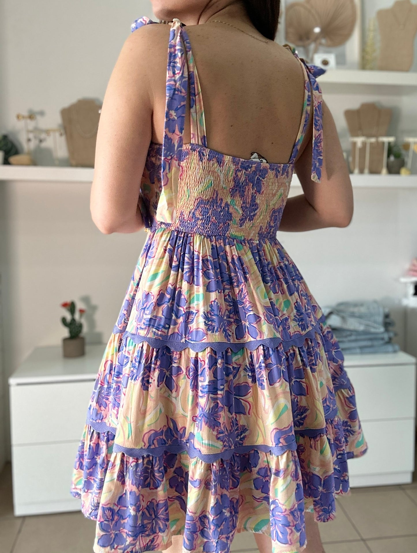 Print Short Dress