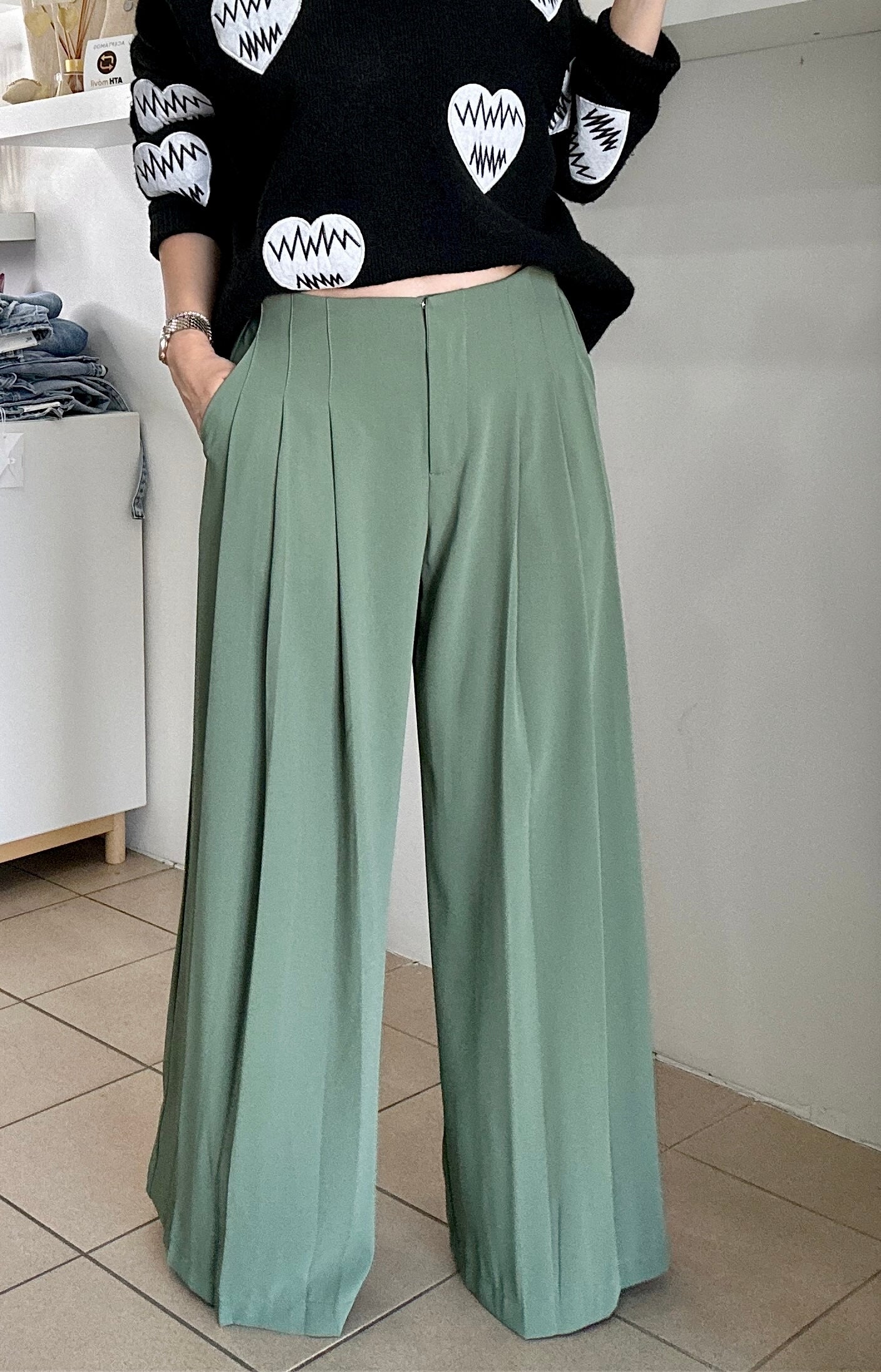 Loose Wide Leg Pant