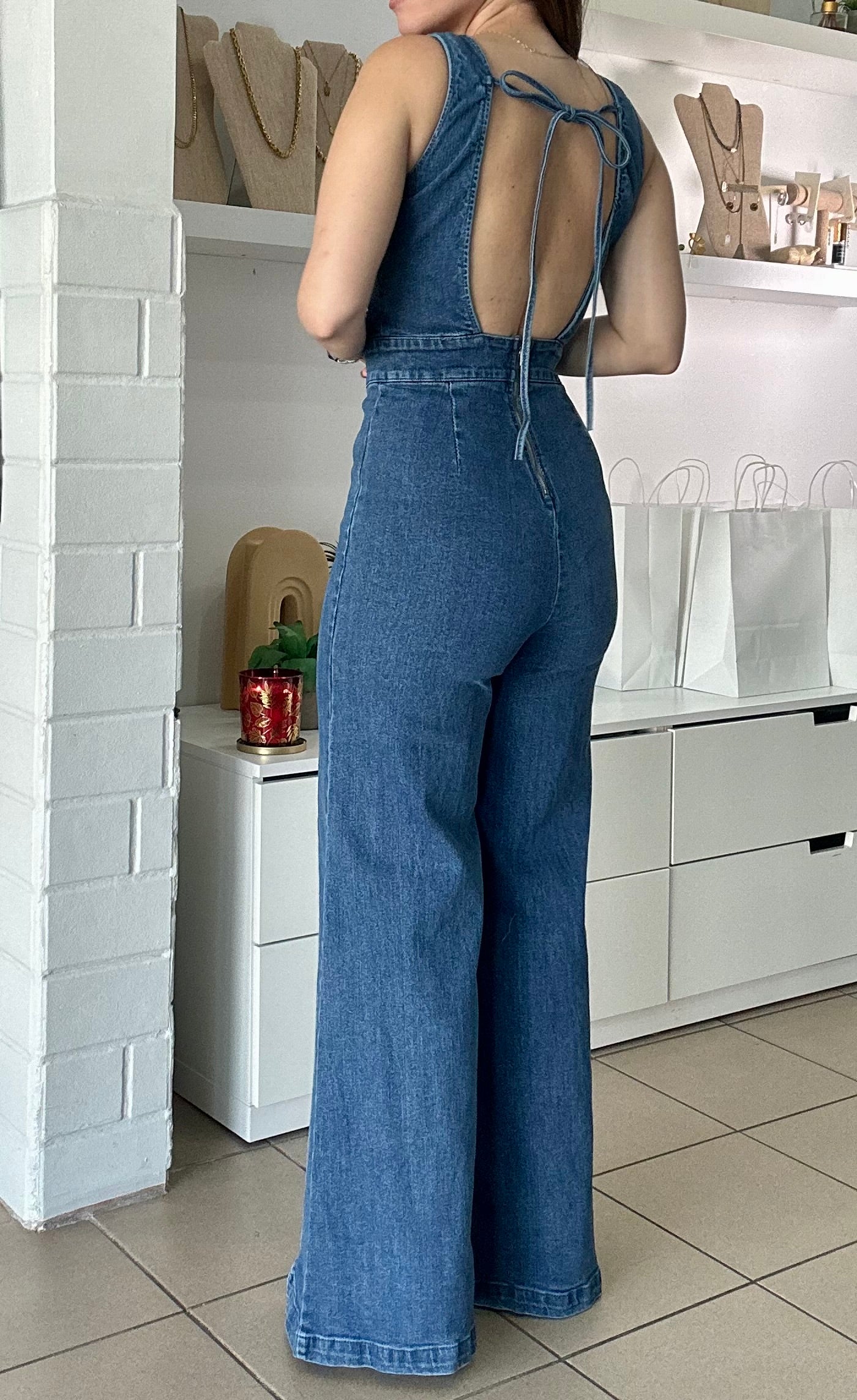 Perfect Denim Jumpsuit