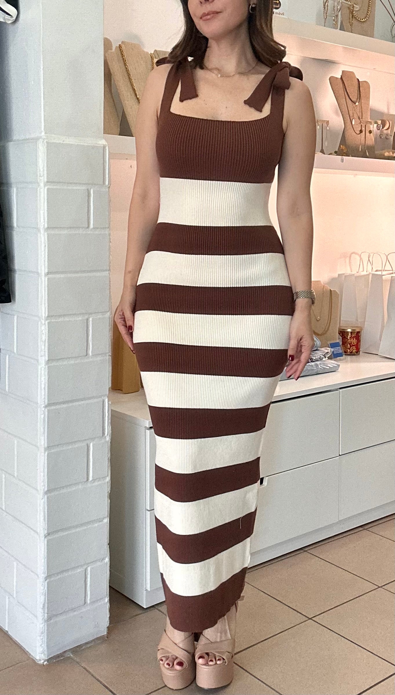 Stretchy Sweater Dress
