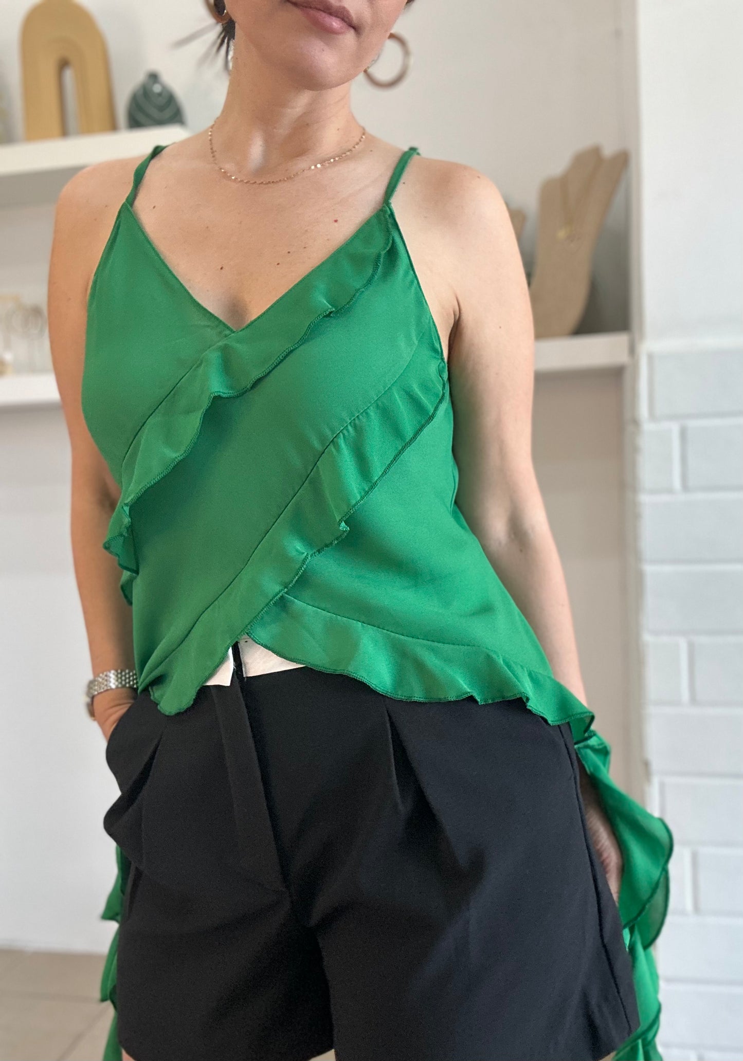 Ruffle Cami