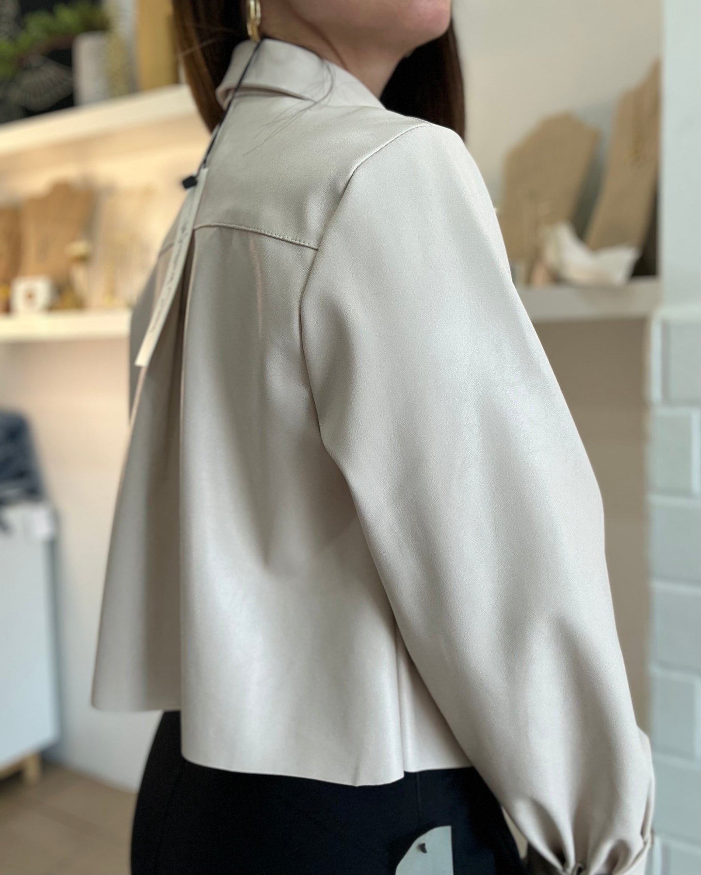 Vegan Leather Jacket