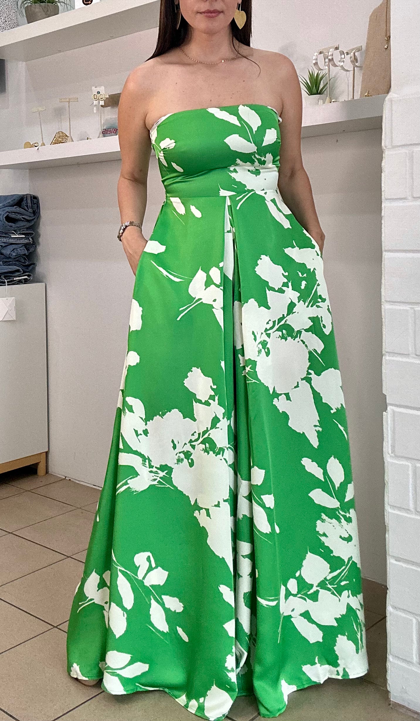 Strapless Jumpusuit