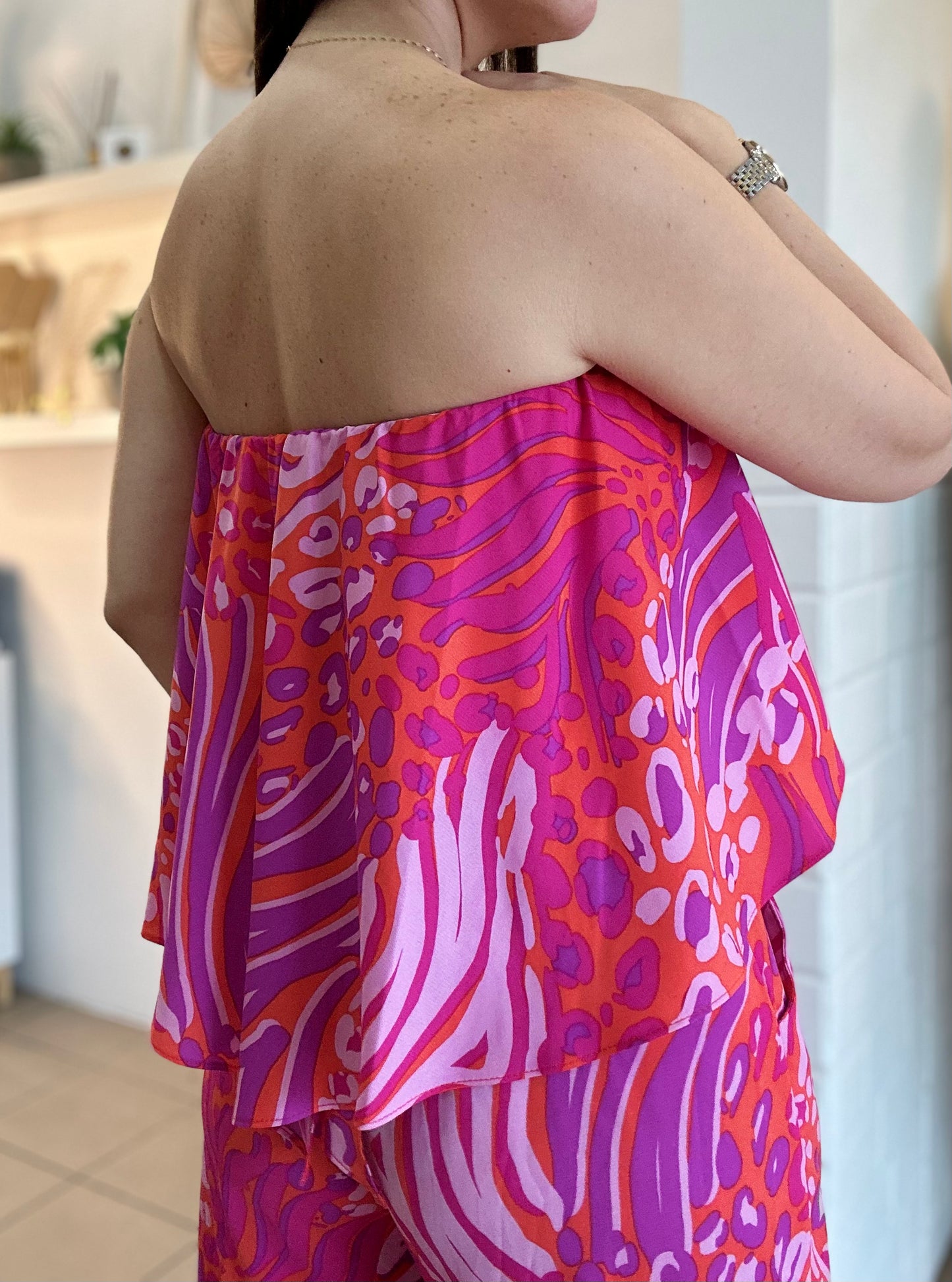 Pink Sea Jumpsuit