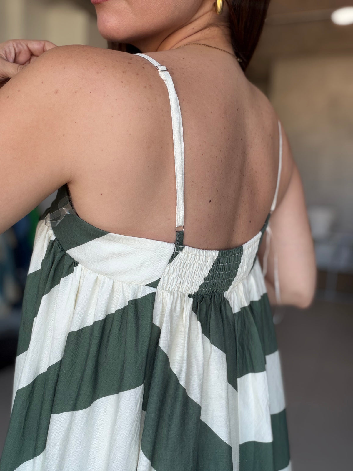 Diagonal Stripes  Maxi