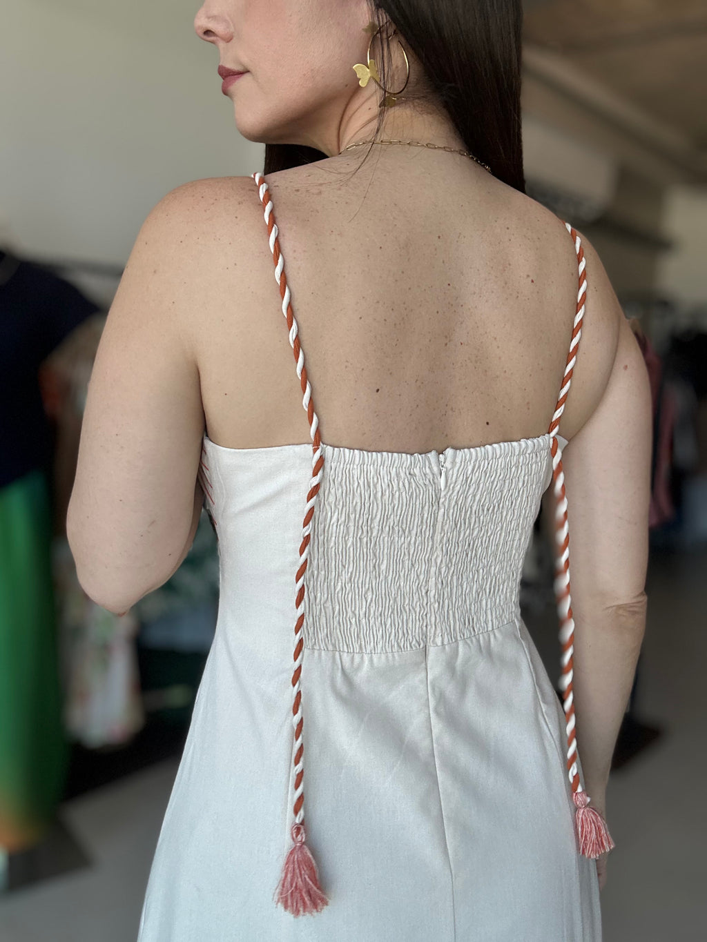 Twisted Strap Maxi Dress