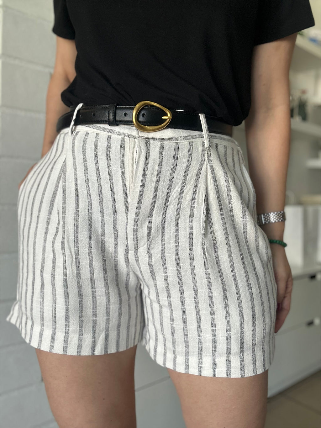 Linen Blend Short