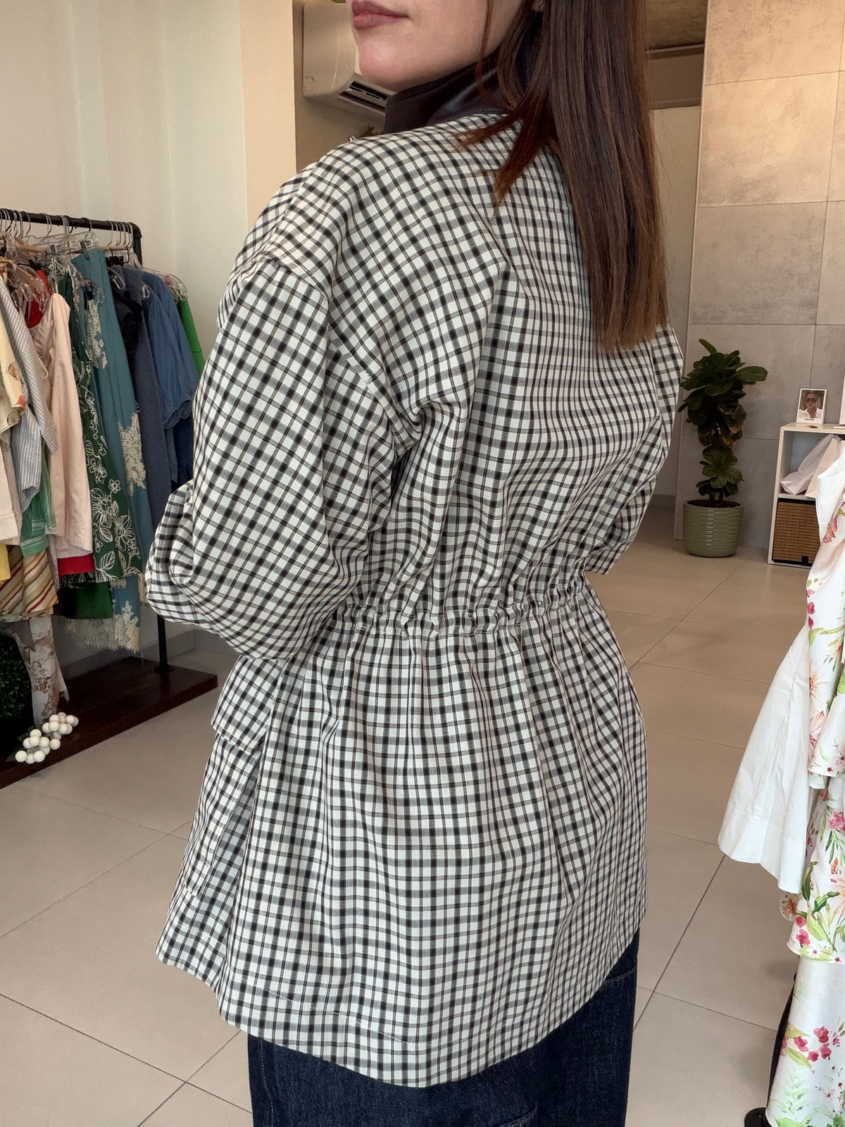 Plaid Cotton Jacket