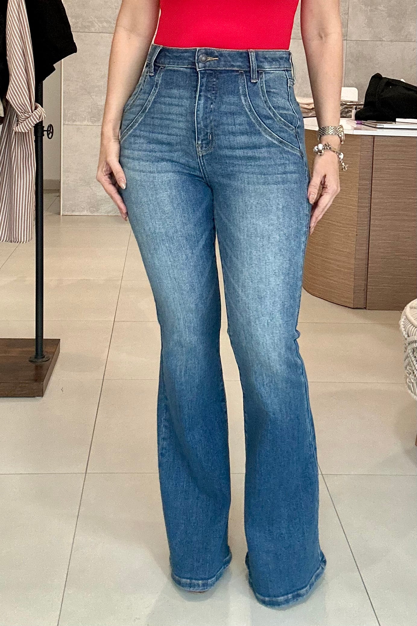 Flare Stretch Denim