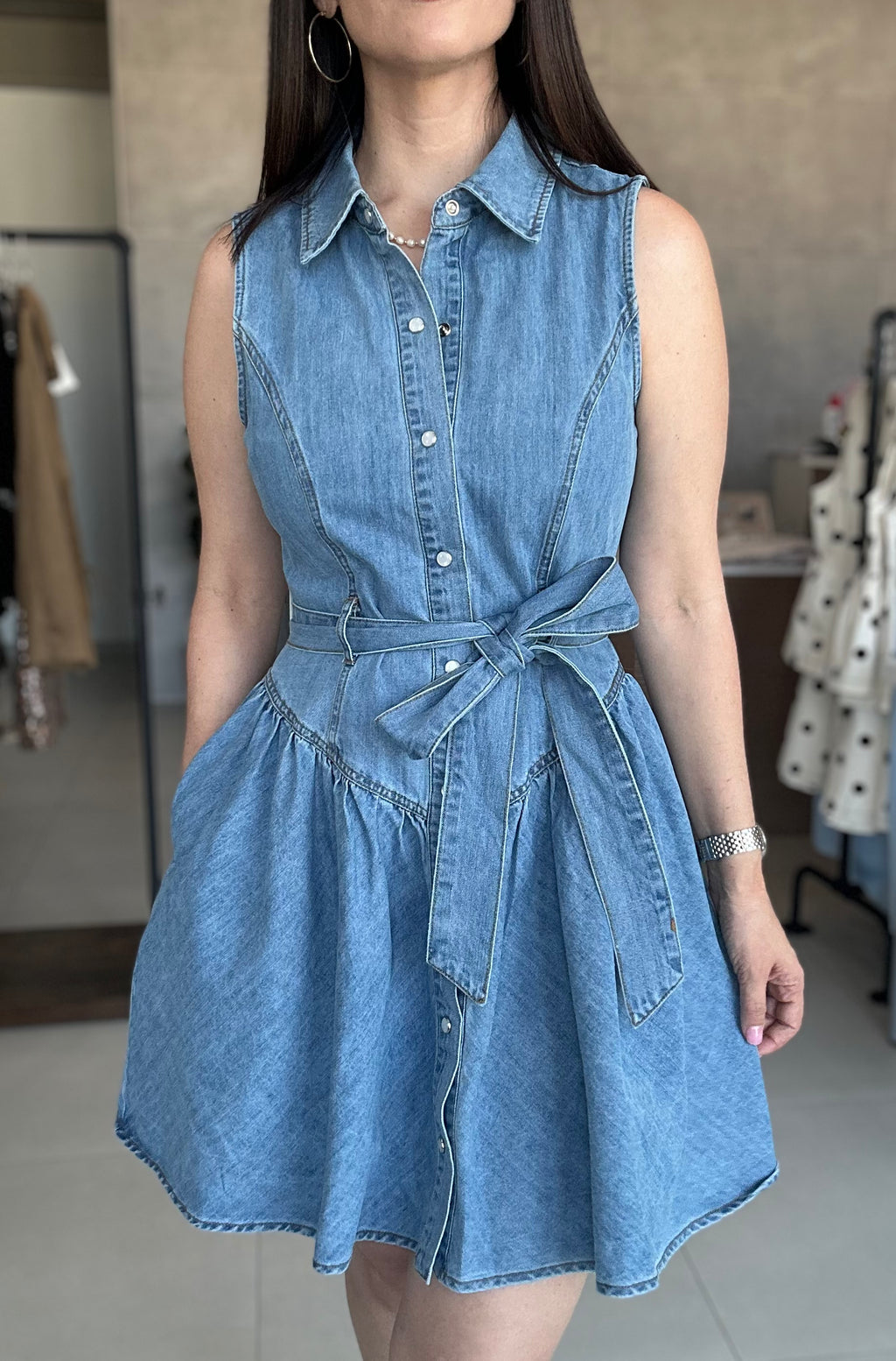 Delightful Denim Dress