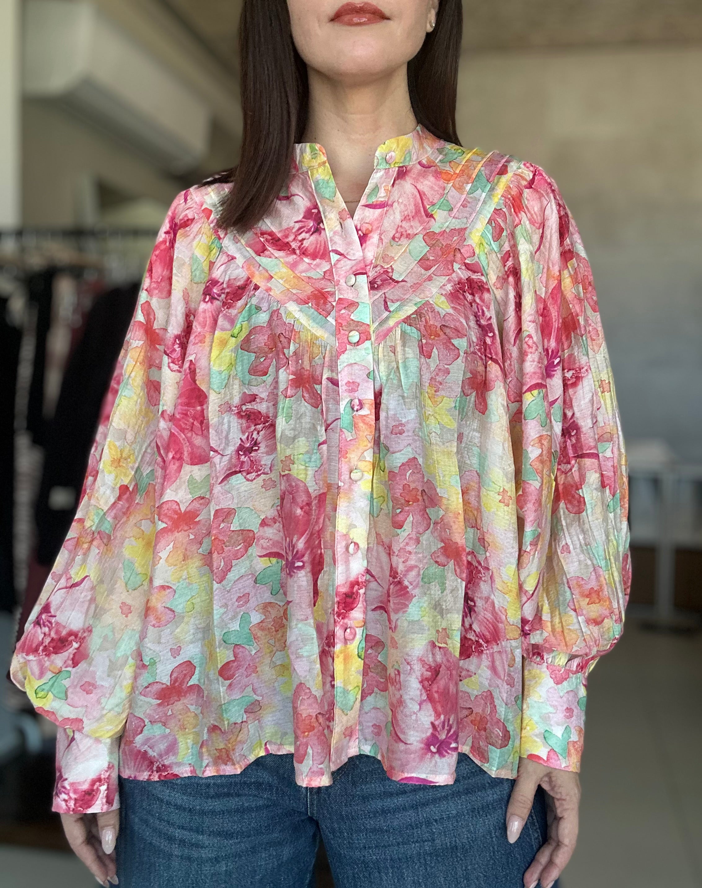 Watercolor Blouse