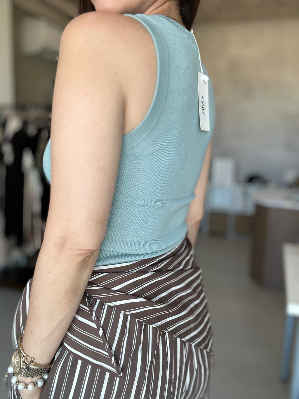 Mint/ Aqua Top