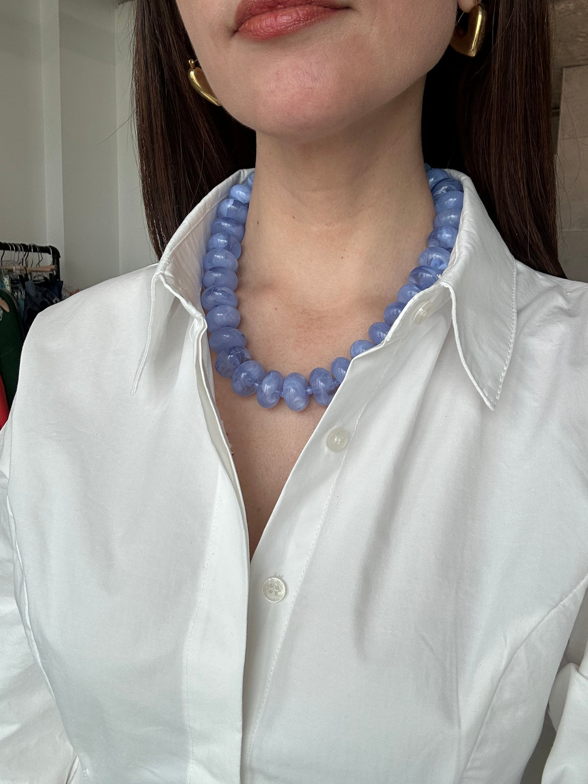 Acrylic Necklace 15.5"