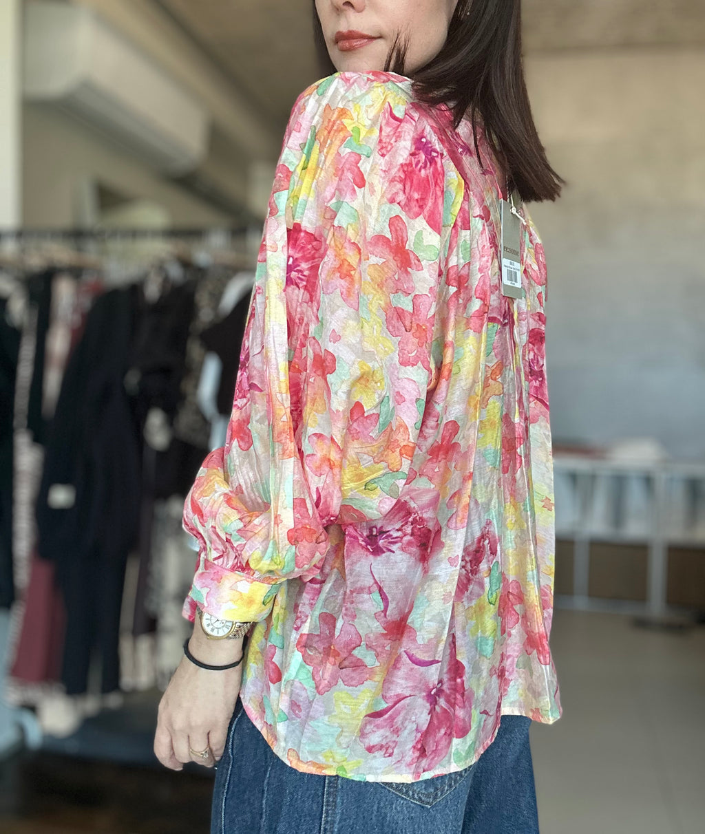 Watercolor Blouse