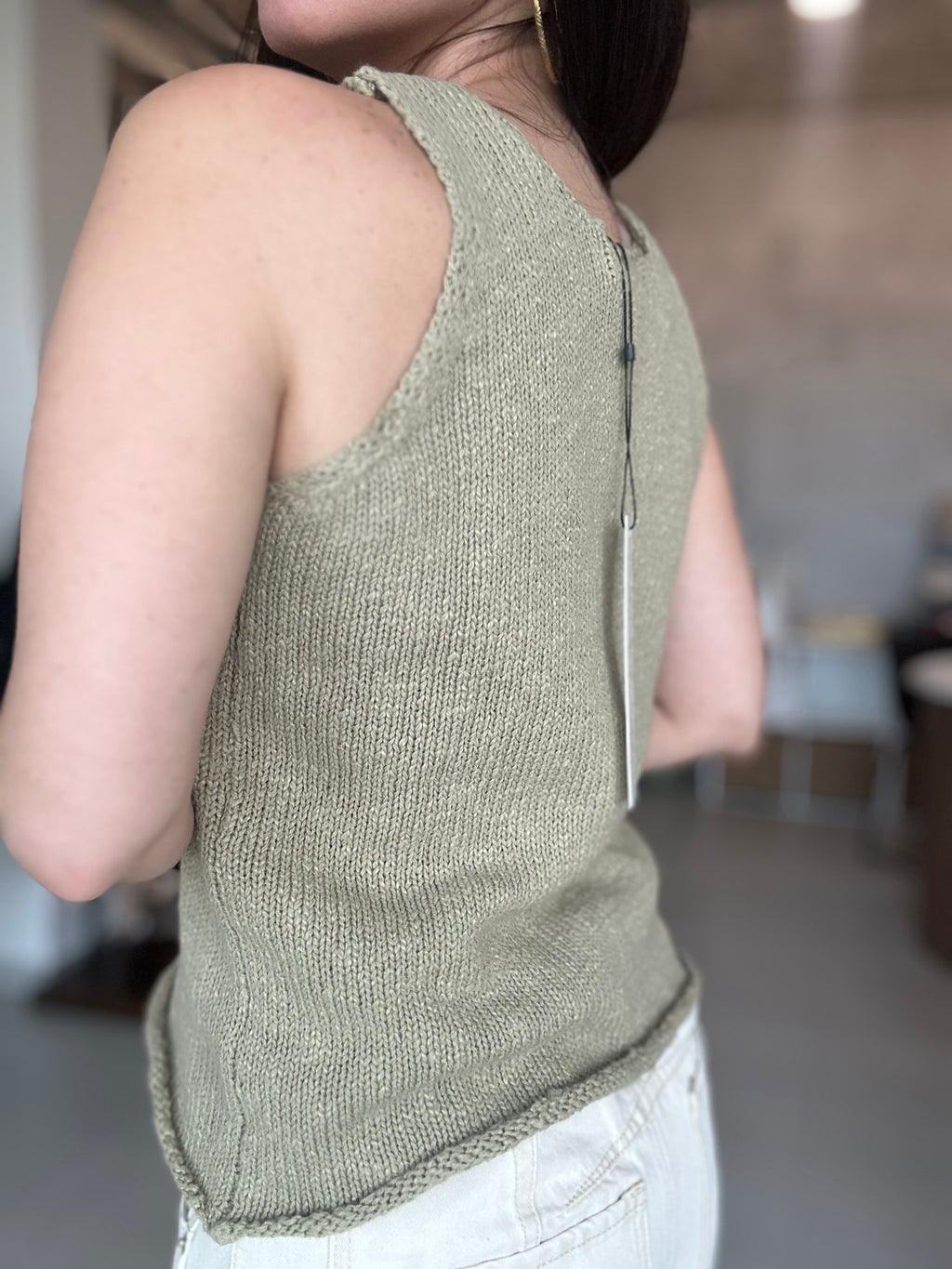 Knitted Herb Top