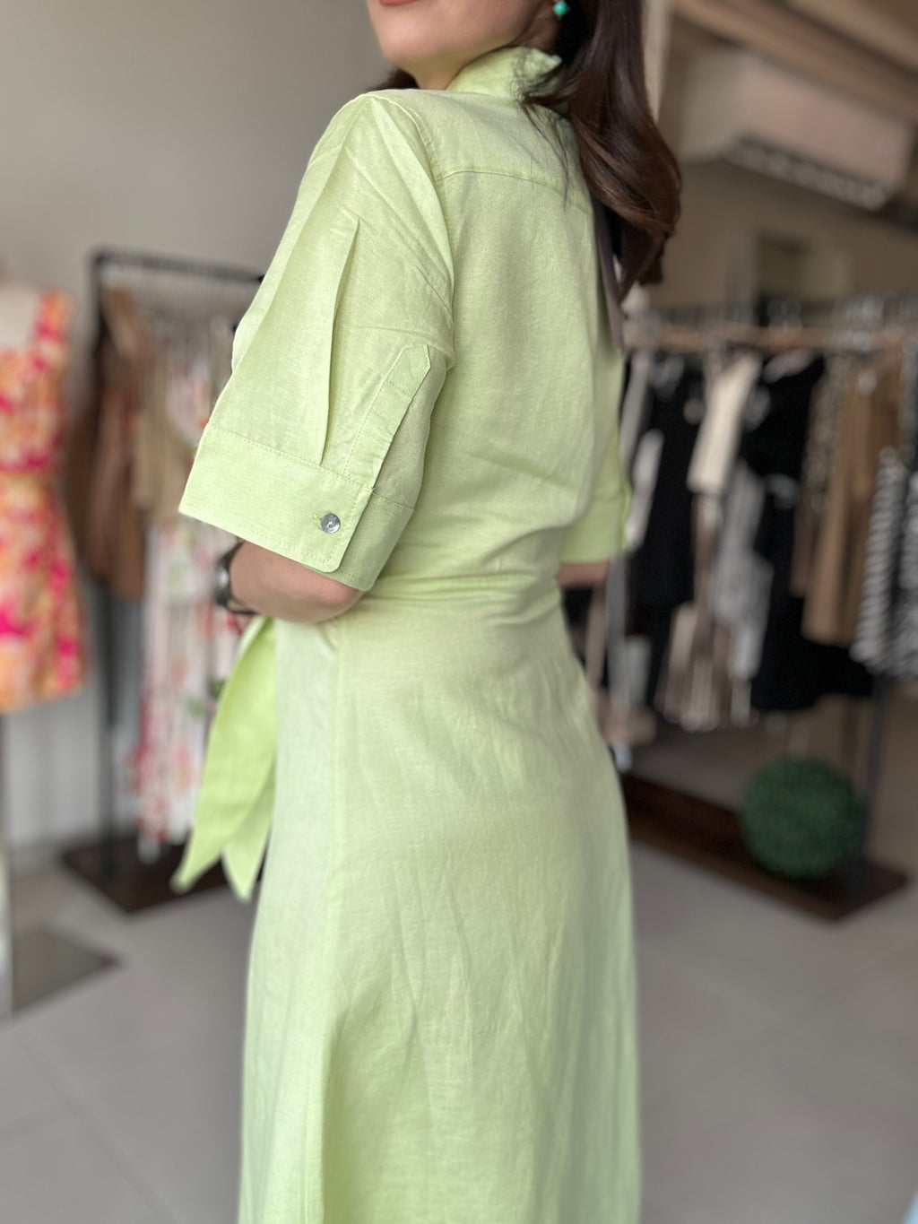 Tie Waist Dress