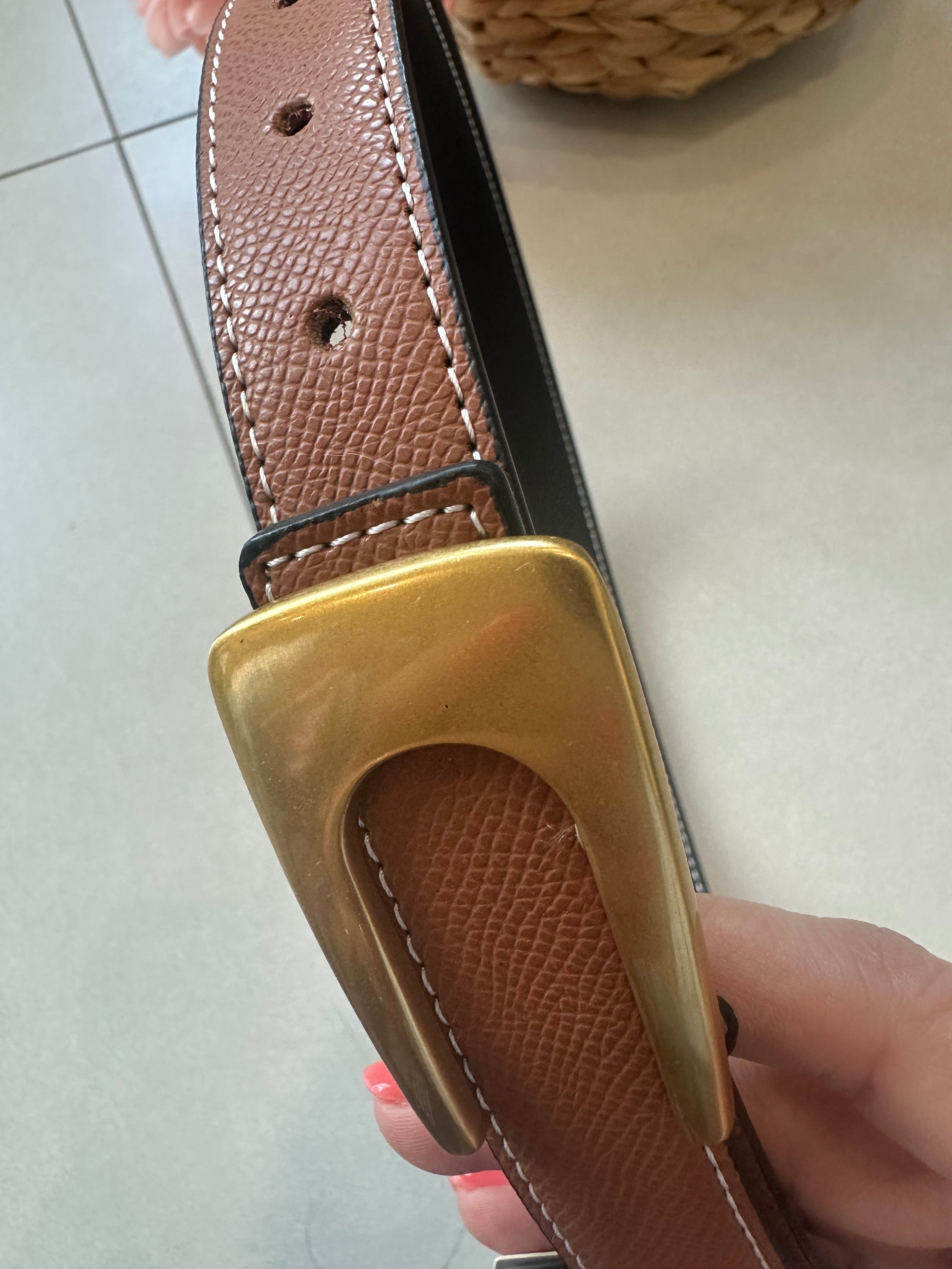 U Buckle Reversible Belt