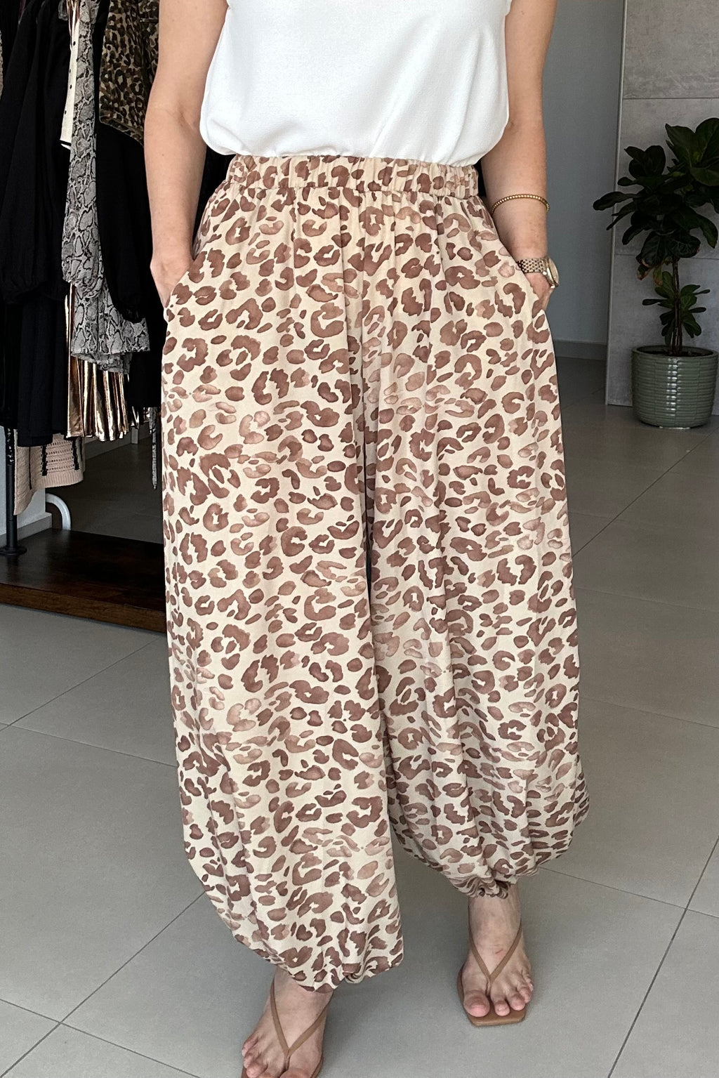 Balloon Cheetah Pant