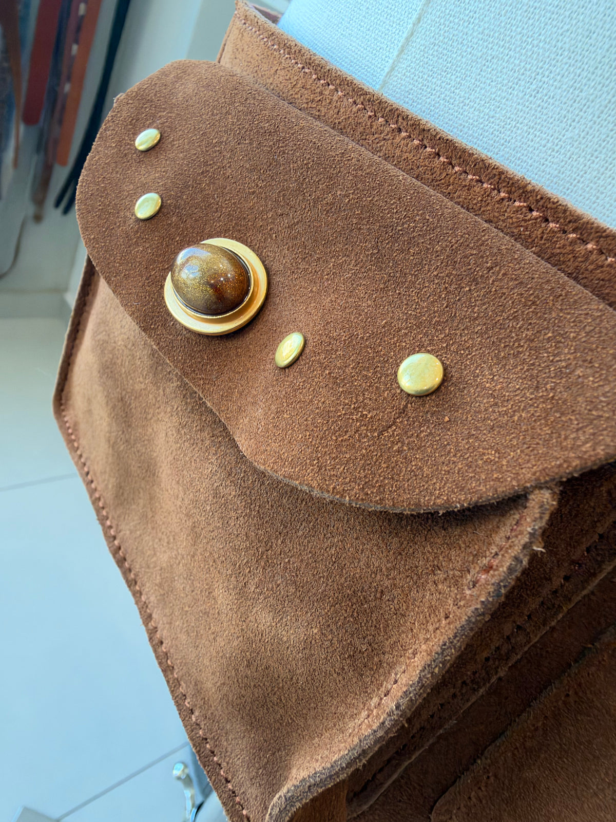 Sude Belt Bag (Genuine Belt