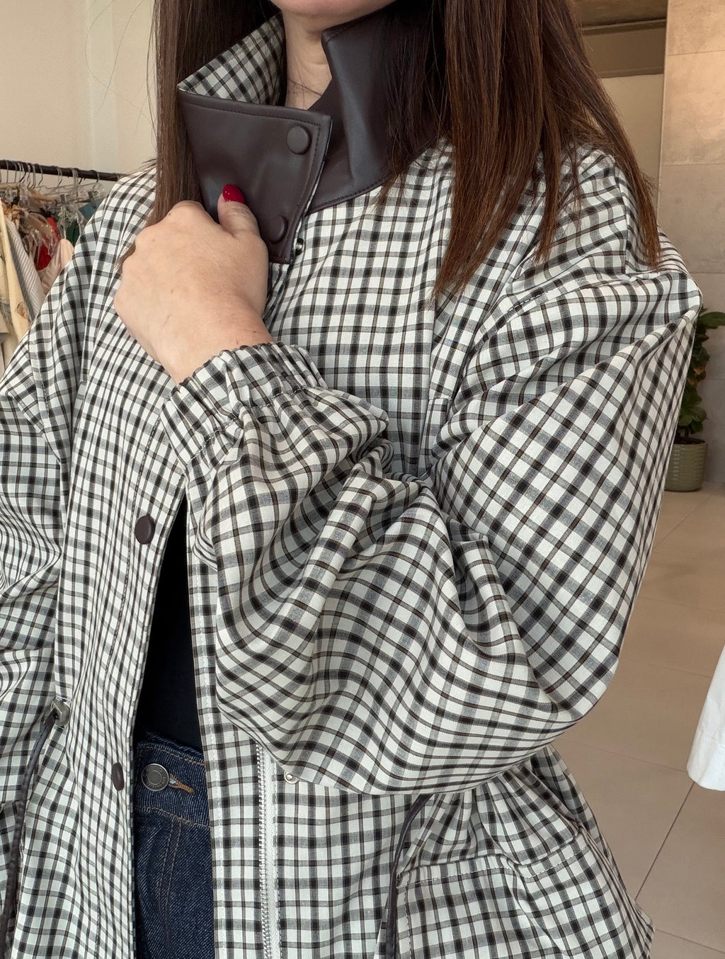 Plaid Cotton Jacket