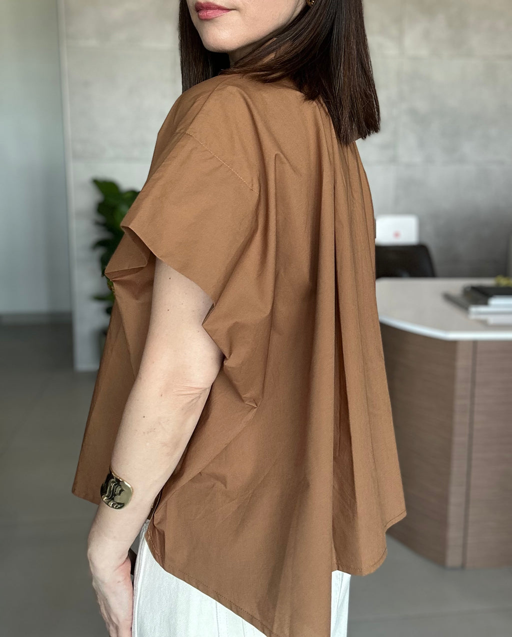 Boxy Short Sleeve Top