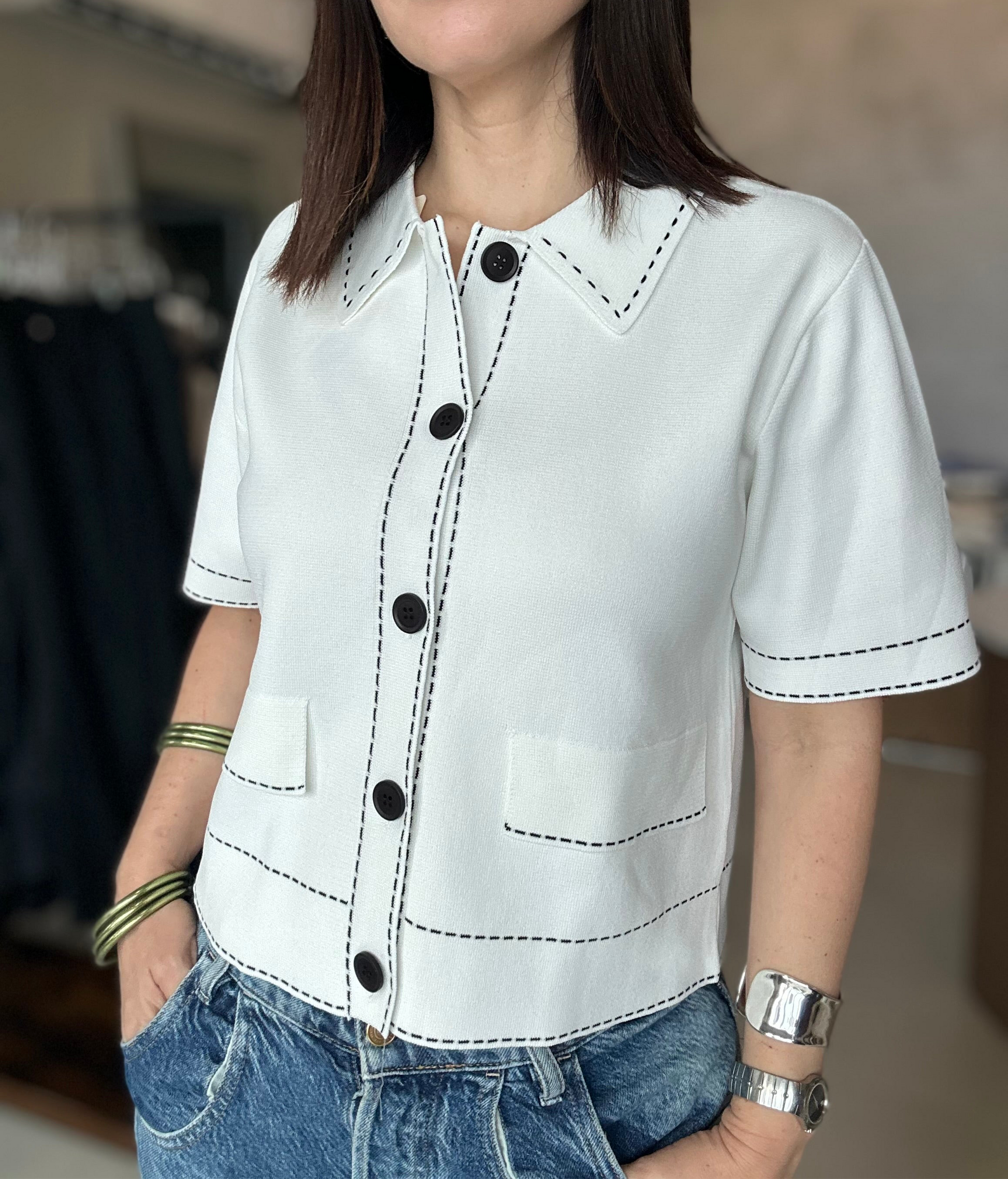 Minimalistic Sweater Top