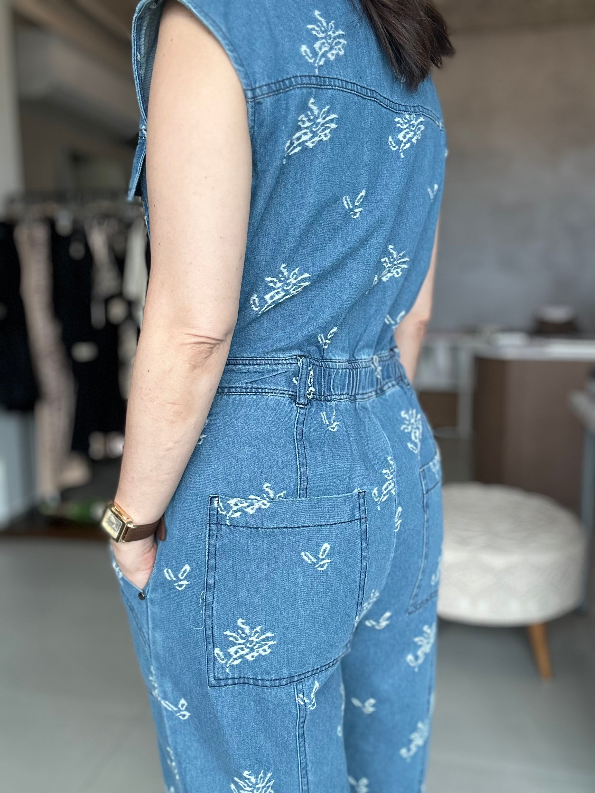 Light Denim Jumsuit