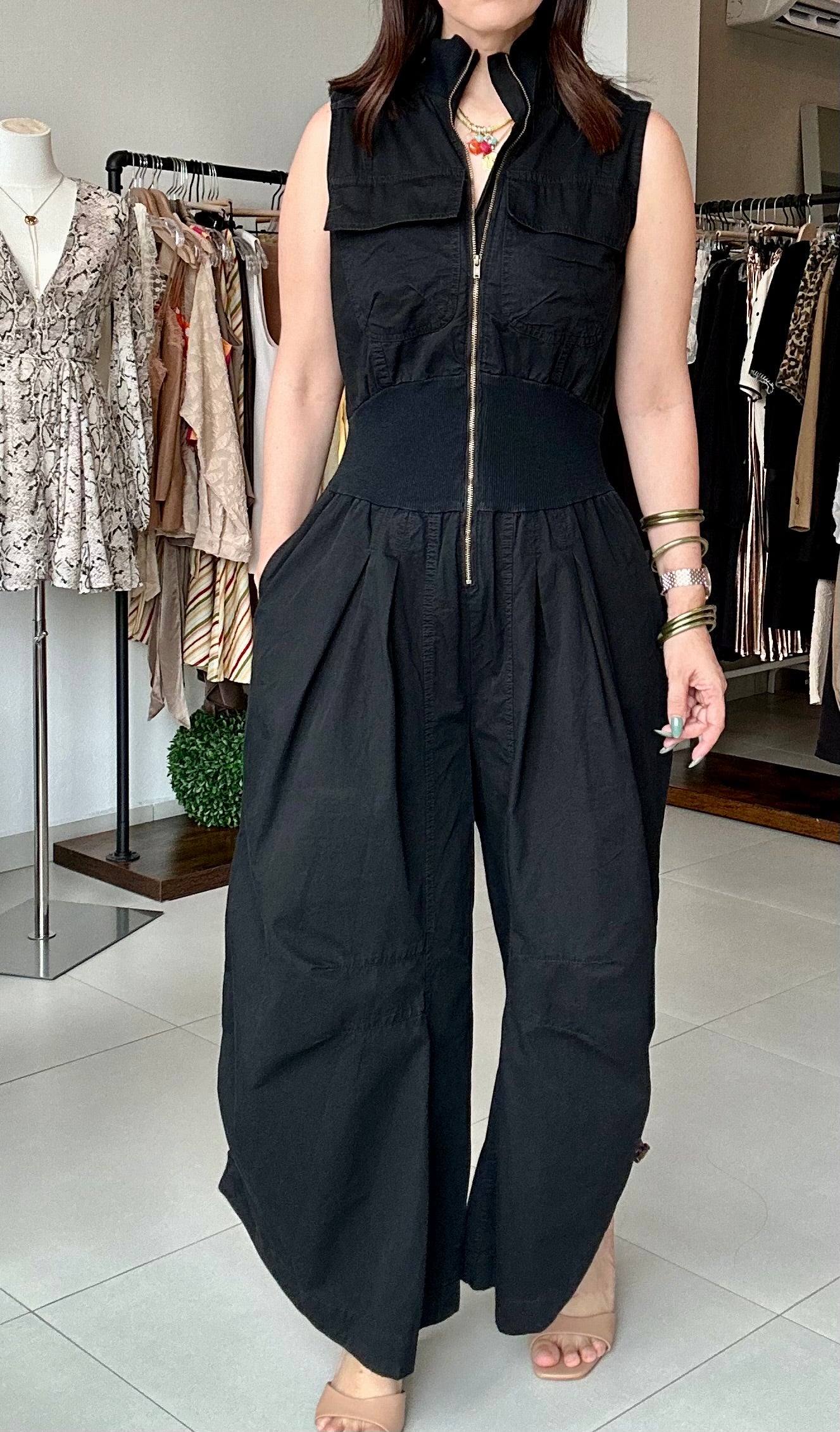 Zipper Jumpsuit
