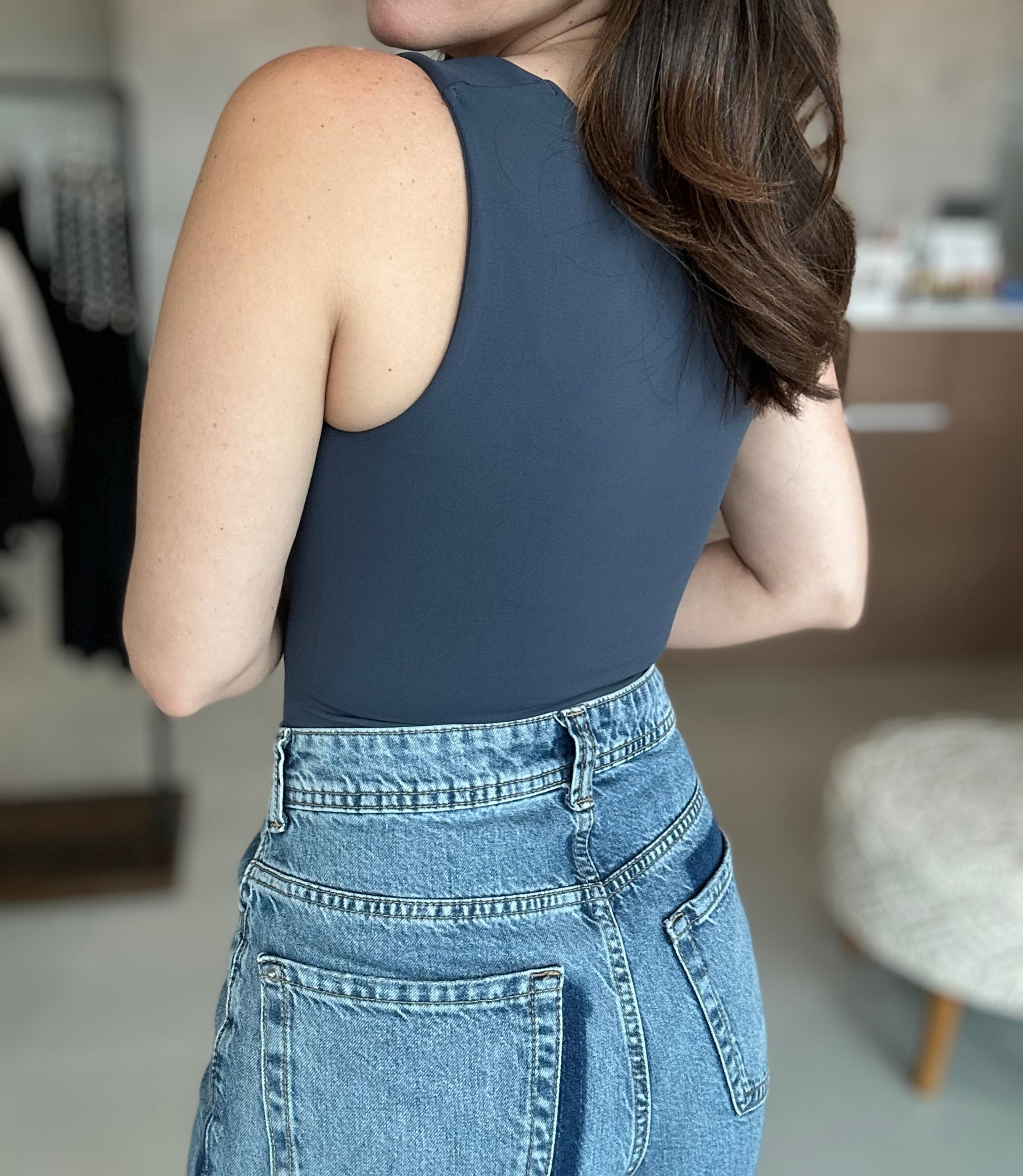 Squareneck Tank BODYSUIT