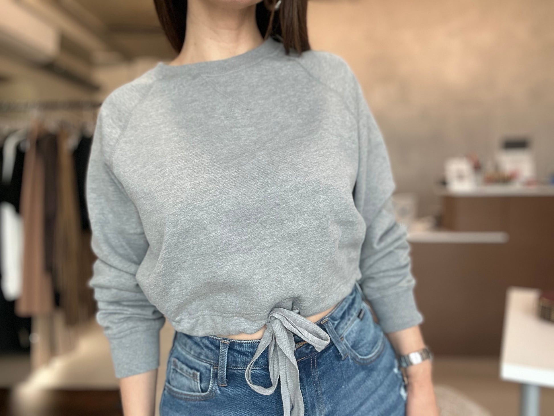 Crop Sweatshirt