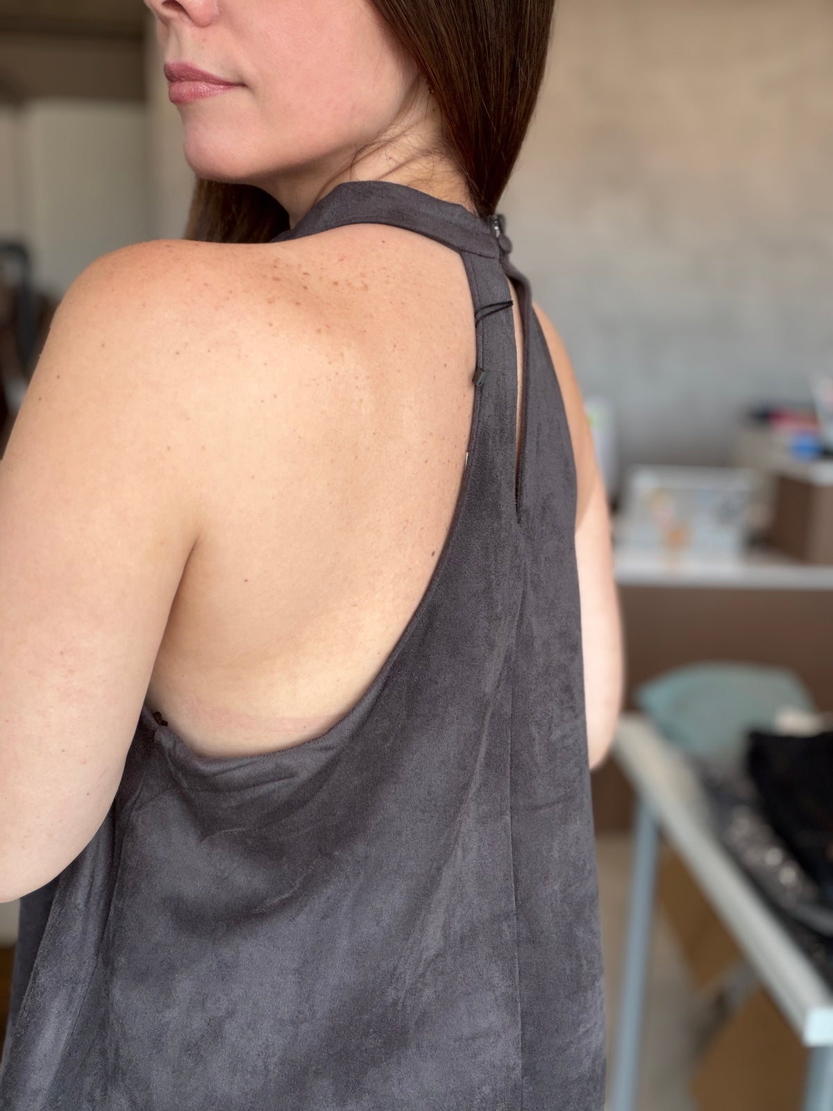 High Neck Top