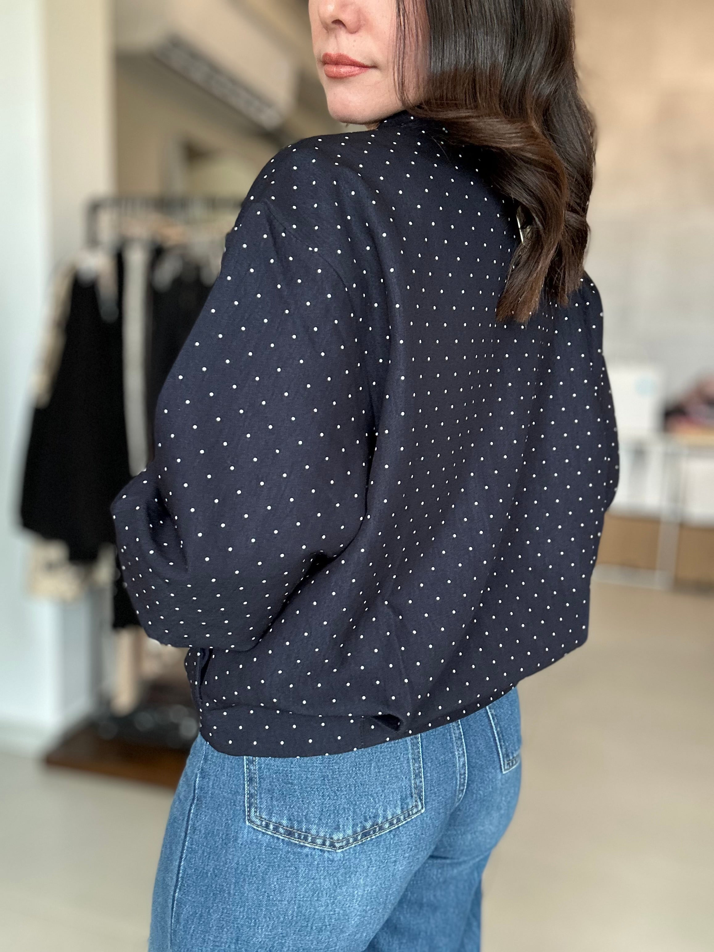 Mini Dots Bomber Jacket
