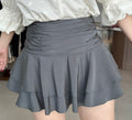Ruffle Midi Skort