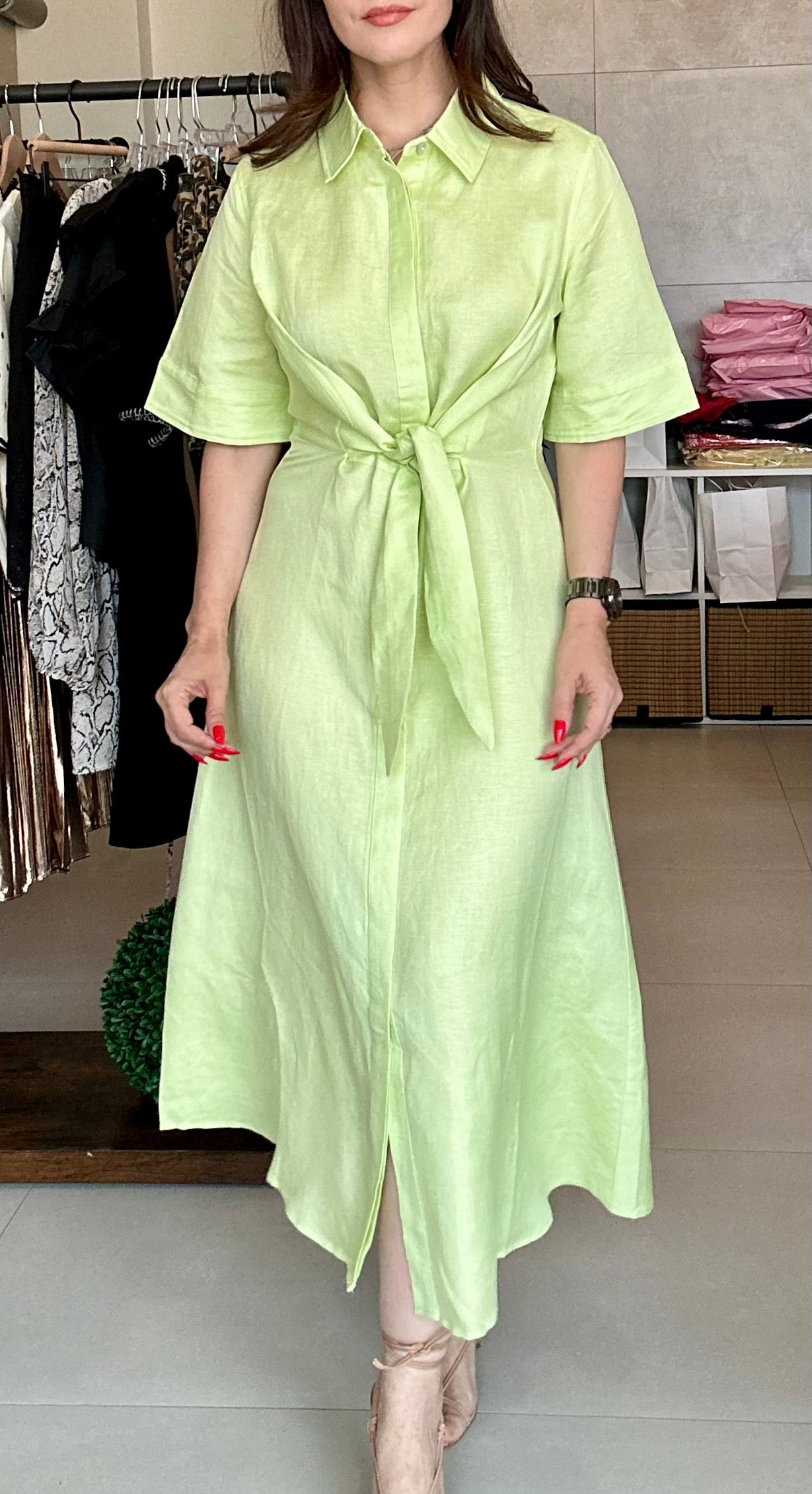 Tie Waist Dress