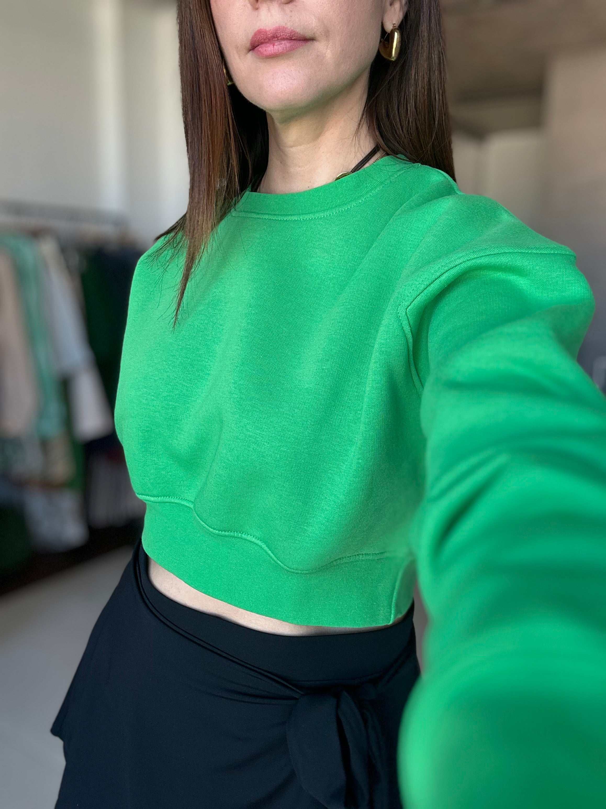 Cropped Sweatshirt
