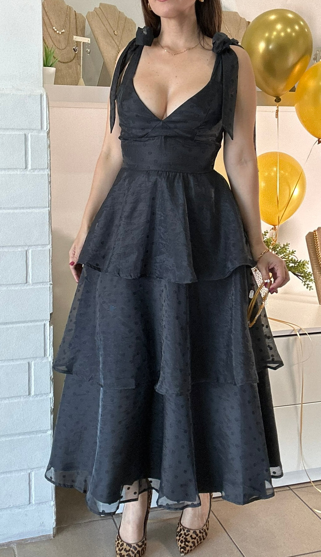 Unique Black Dress
