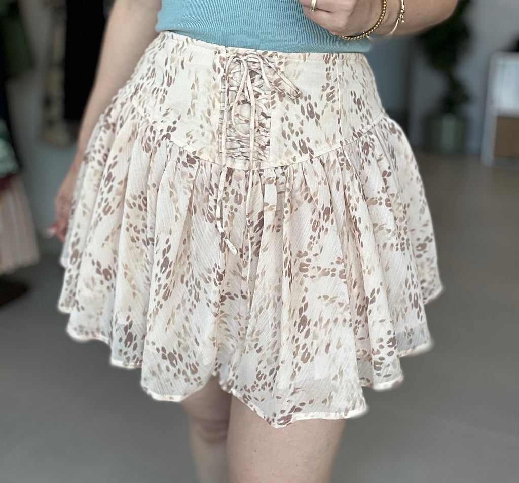 Mini Ruffle Skort