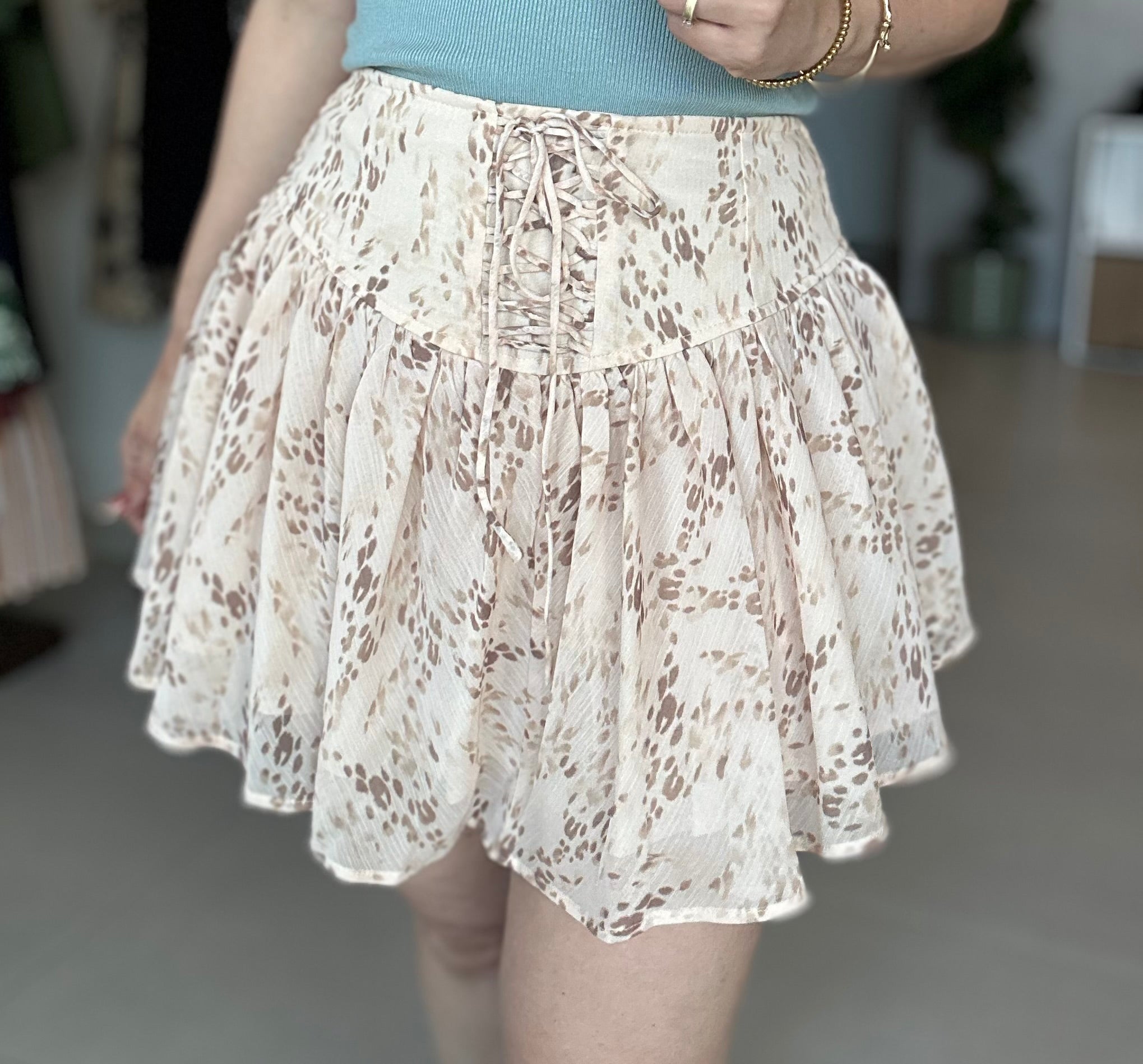 Mini Ruffle Skort