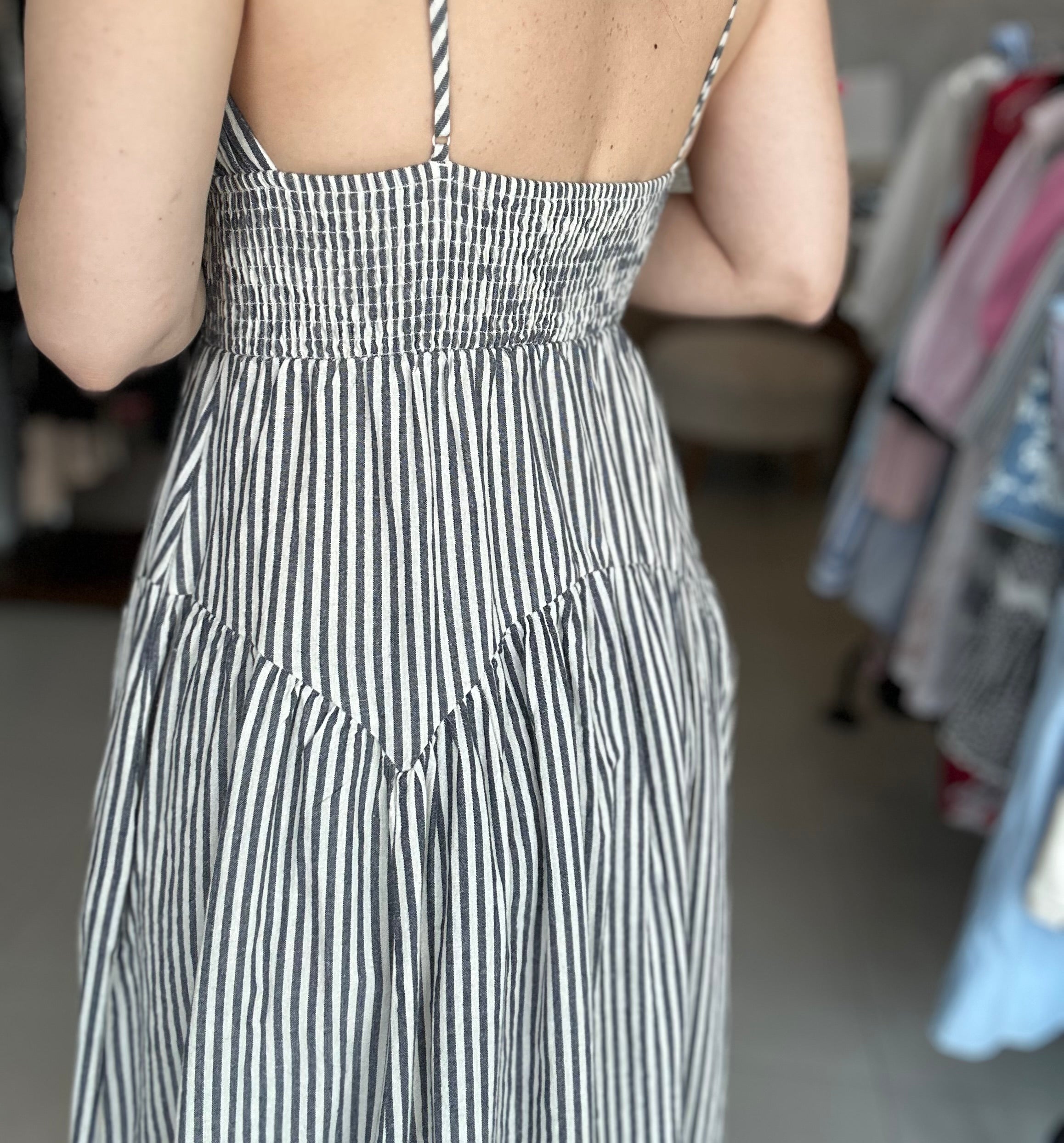 Striped Maxi Dress