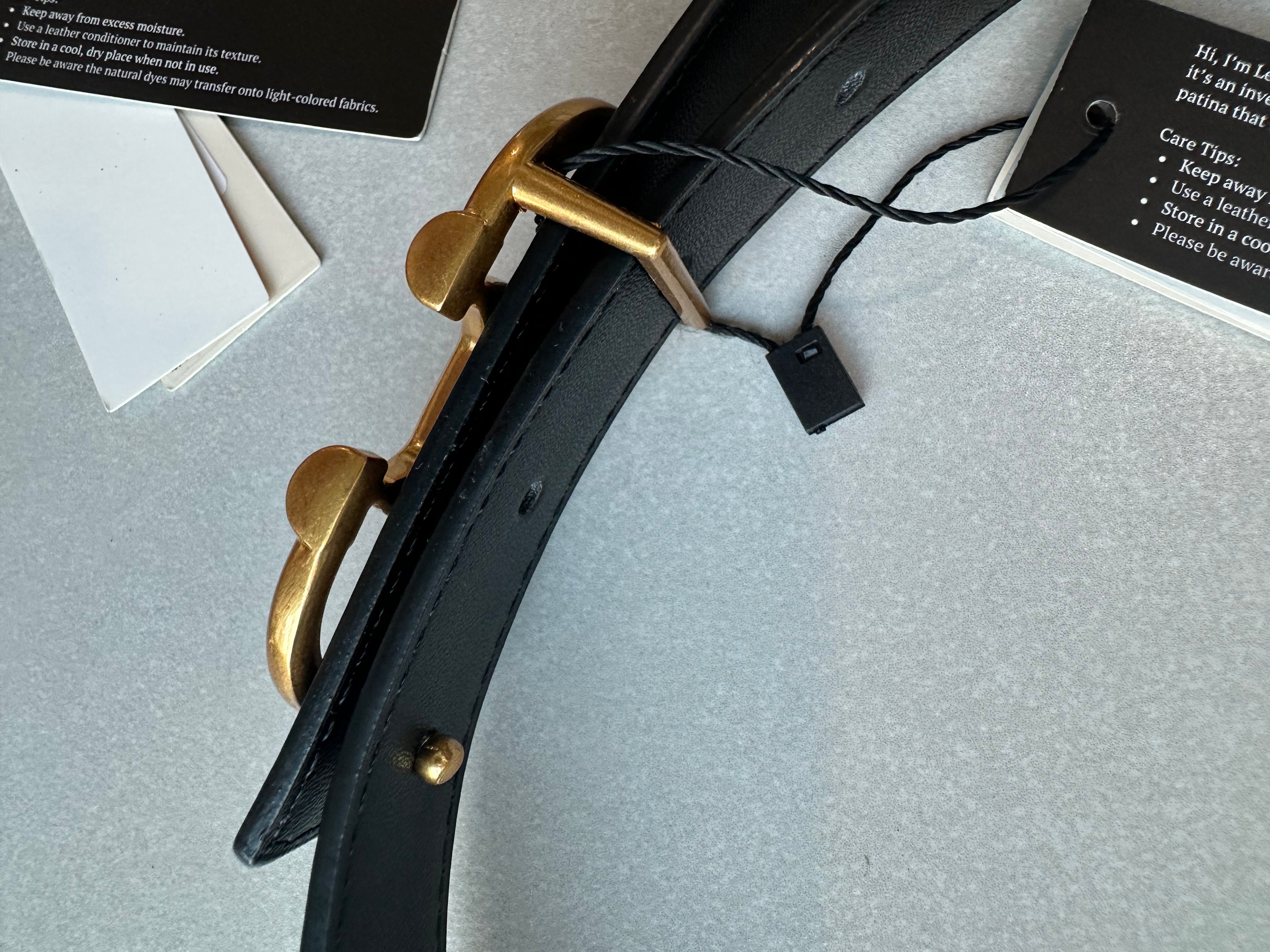 Leather Belt (Black)