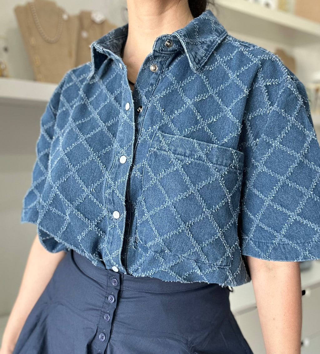 Not an Other Dennim Top
