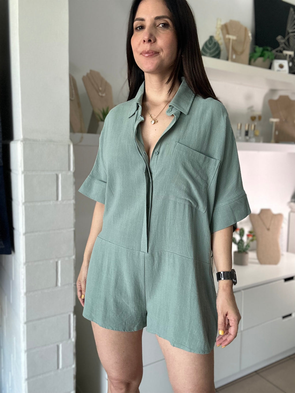 Sage Romper (Venta Final)