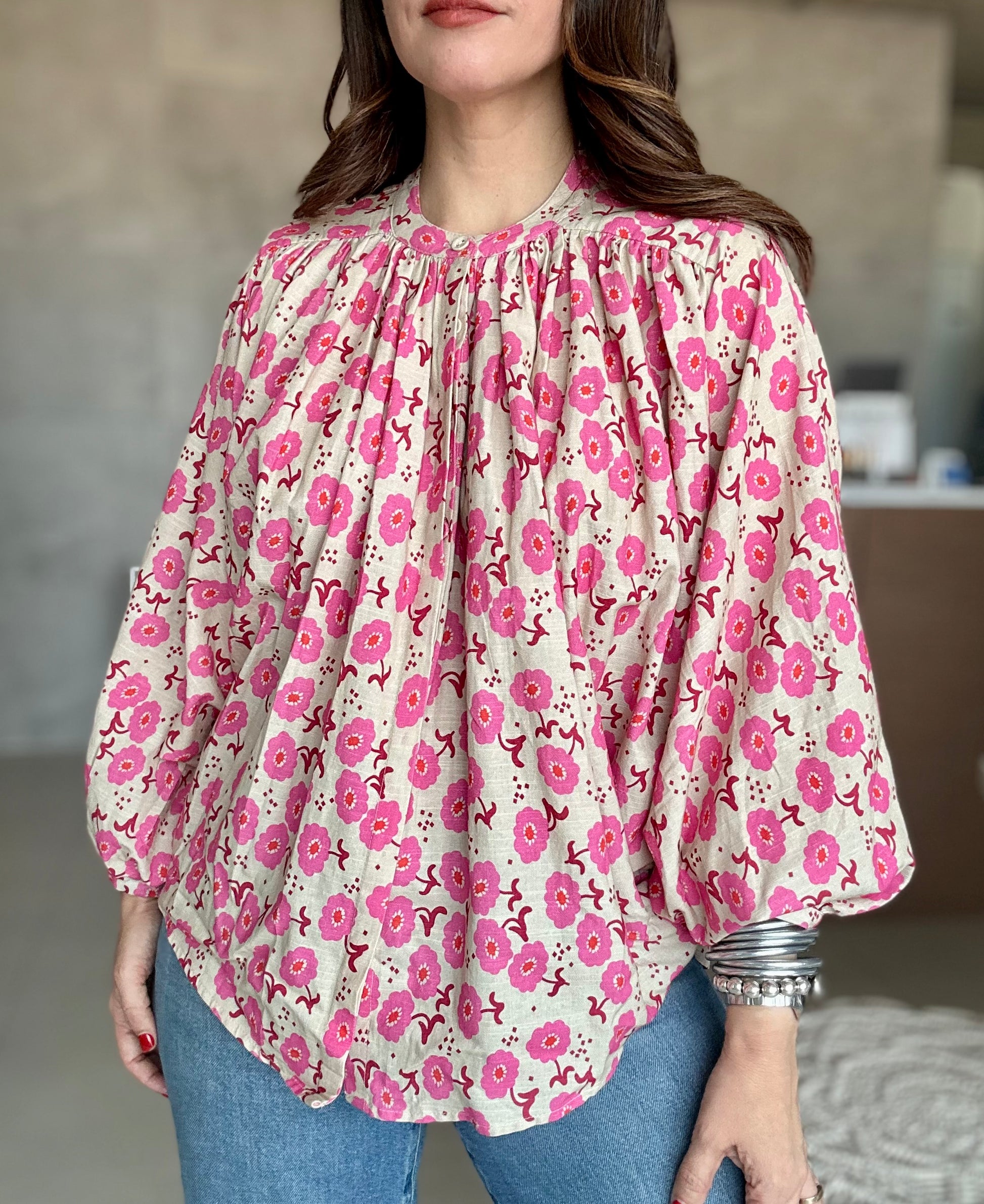 Blossom Bubble Blouse