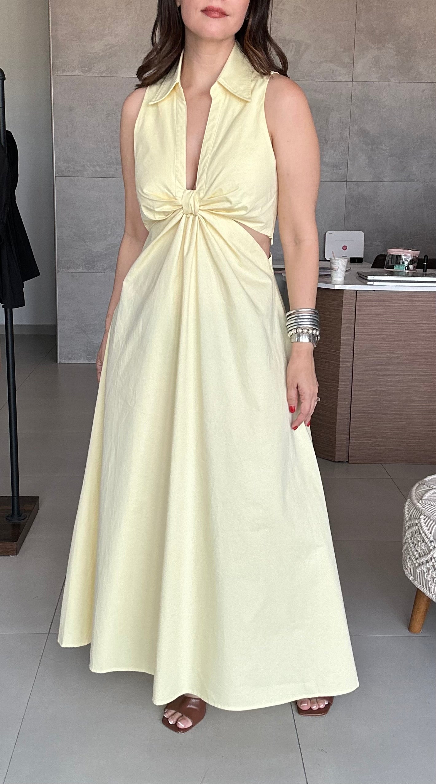 Powder Yellow Maxi